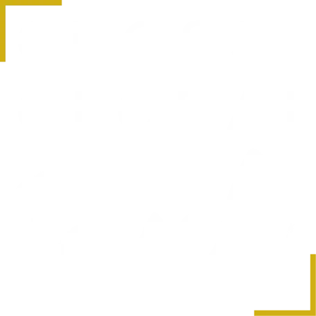 Logo Cross Global Touch encadré doré